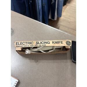 GE General Electric Vintage Electric slicing knife